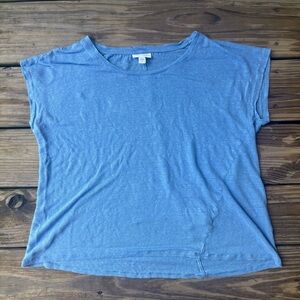 J. Jill 100% Linen T-Shirt